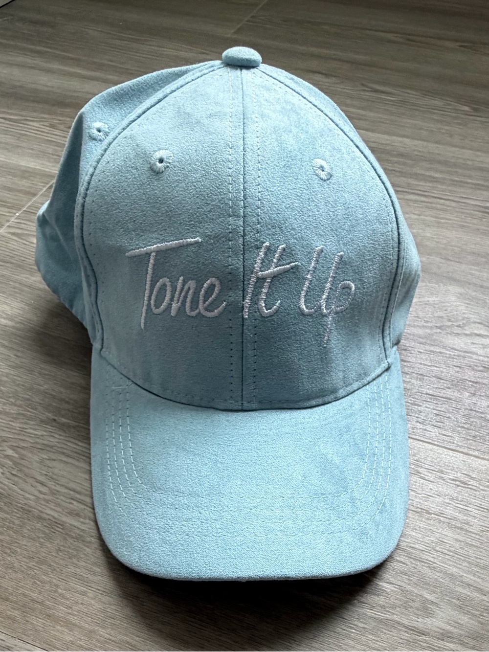 Tone It Up Blue Suede Baseball Hat